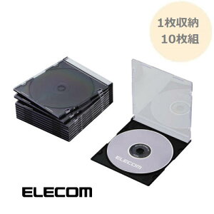 u[CfBXN DVD CD P[X 1[ 10g 5mm X^Cv ubN CCD-JSCS10BK fBXNP[X fBXN [ bd-r dvd-r cd-r GR ELECOM