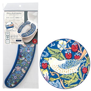 モリス柄 便座シート 貼るタイプ【2セット〜送料無料】 ★後払い可!☆ モリス エレガント便座シート 便座シート ふかふか いちご泥棒 ウィリアム モリス ウィリアムモリス柄 トイレ おし