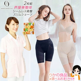 【選べる2枚】芦屋美整体 シームレス骨盤スリムショーツ★後払い可！☆選べるおまけ★コニー 芦屋美整体 シームレス骨盤スリムショーツ 2枚組 CY1181 メール便 送料無料 補整下着 骨盤補整 骨盤スッキリショーツ プレミアム 骨盤 ショーツ ガードル 産後 2024 nkp
