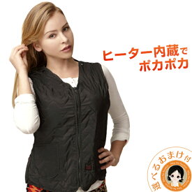 ヒーター内蔵 ベスト★最大3,000円クーポン☆選べるおまけ★速暖 ヒーター内蔵ベスト ウォームフィットベスト ヒーターベスト 電熱ヒーター付きあったかベスト 送料無料 充電式ベスト 最長5時間連続 東レカーボンフィルター 防寒着 ヒートベスト 80s bnm