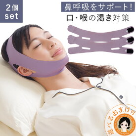 2個セット＆おまけ付★ 鼻呼吸 グッズ ★最大3,000円クーポン☆ 薄型ナイトサイレンサー 2個set 送料無料 メール便 鼻呼吸 ベルト 鼻呼吸 サポーター いびき防止 補助グッズ 就寝時 フェイスベルト 口呼吸防止 口呼吸 サポート 薄型 無縫製 快眠 男女兼用 ニーズ nkp sdf