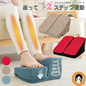 座ってあんしん ワンツーステッパー ★後払い可！★ ワンツーステッパー 送料無料 座り ながら ステッパー 座ったまま クッション ステッパー 軽量 座って安心 ワンツーステッパー 下半身 運動 足踏み ステッパー 高齢者 脚 筋肉 健康 ステッパー ニーズ RSL発送 rlt 80s sdf