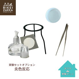 炎色反応 実験セットオプション ／ おうちde実験セット 実験 オプション