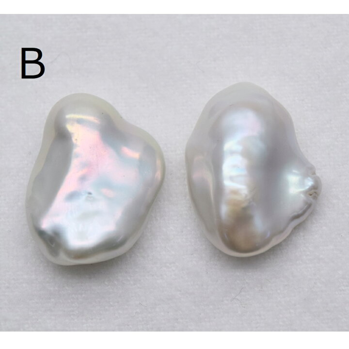 楽天市場】本真珠/バロックパール/K14WGピアス・イヤリング/大珠パール  