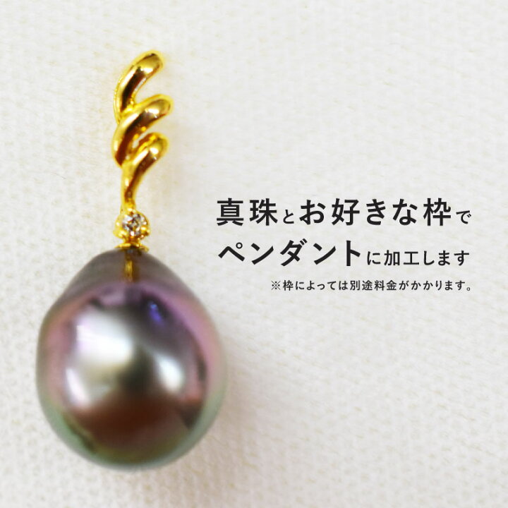 楽天市場】【金具とルースが選べます！】 10mm 黒蝶真珠 黒蝶 真珠 