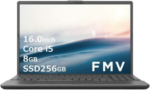 �m�[�g�p�\�R�� FMV LIFEBOOK AH45/J3 �u���C�g�u���b�N FMVA45J3B �m16.0�^ /Windows11 Home /intel Core i5 /�������F8GB /SSD�F256GB /Office Home and Business /���{��ŃL�[�{�[�h /