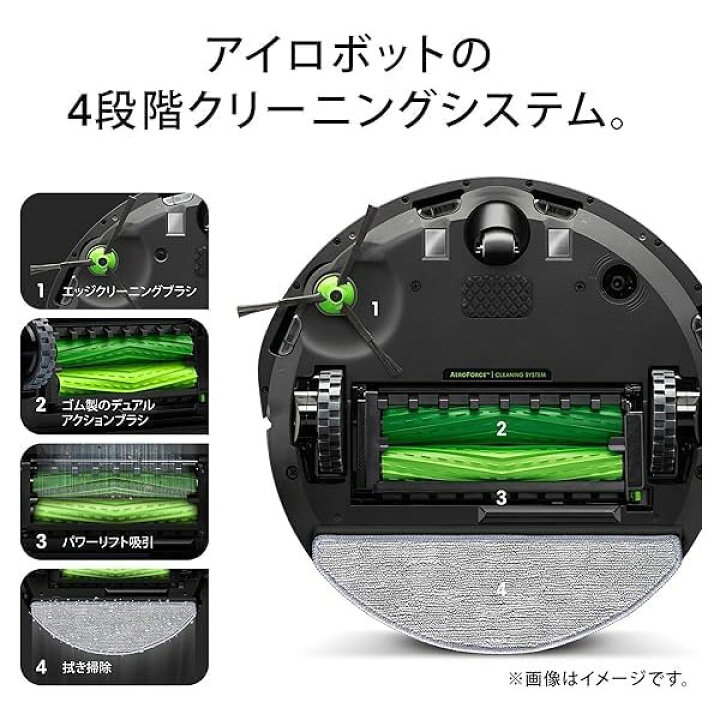 楽天市場】☆新品☆ ルンバ コンボ j5 ロボット掃除機 アイロボット 