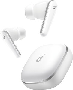 Anker Soundcore Liberty 5�iBluetooth 5.4�j�y���S���C�����X�C���z��/�E���g���m�C�Y�L�����Z�����O 3.5 / 3D�I�[�f�B�I / Dolby Audio�Ή�/���C�����X�[�d/�}���`�|�C���g�ڑ�/�O����荞�� / �ő�48���ԍ�