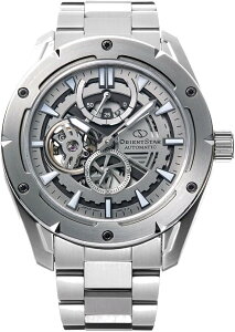 [�I���G���g�X�^�[]ORIENT STAR ���������r���v �A�o���M�����h�X�P���g�� �@�B�� ���{�� �������[�J�[�ۏؕt2�N�t �I�[�v���n�[�g RK-AV0A02S �����Y �z���C�g �V���o�[
