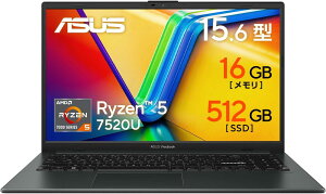 ASUS �G�C�X�[�X �m�[�g�p�\�R�� Vivobook Go 15 �~�b�N�X�u���b�N E1504FA-R5165BLRAD 15.6�^ /Windows11 Home /AMD Ryzen 5 /�������F16GB /SSD�F512GB /���{��ŃL�[�{�[�h /