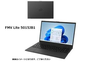 xm FUJITSU m[gp\R FMV LiteV[Y/15.6^ /12Core I5 1235U/[16GB/SSD256GB/Windows 11 Home/Office2024/FMV5015JB1(uCgubN)[J[ۏؕt