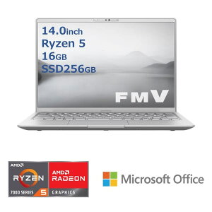 xm FUJITSU z[oCp\R FMV/MHV[Y/14.0^ WUXGA/AMD Ryzen 5 7520U/ 16GB/SSD 256GB/Windows 11 Home/Microsoft 365 Basic+Office Home  Business 2024/t@CVo[ FMVM55J3S