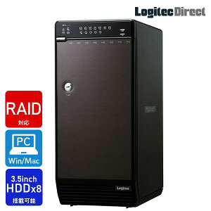 ���W�e�b�N HDD�P�[�X 8BAY RAID�Ή� 3.5�C���` SATA HDD�P�[�X USB3.0 USB2.0 eSATA �O�t�� �ő�8�䓋�� LHR-8BRHEU3 �u���b�N