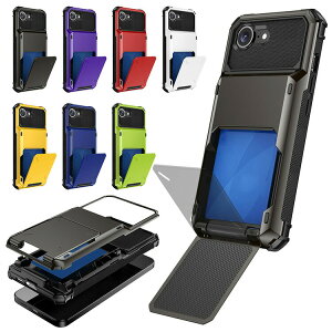 iPhone17e/iPhone16e�P�[�X�J�o�[�J�[�h���[�X���b�g�t��TPU+�v���X�`�b�N�ϏՌ��P�[�X�w�ʃJ�o�[Apple�A�b�v���A�C�t�H��17e/16e2025�N���f���������߂������A�C�z���A�C�t�H�[��