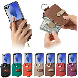 GalaxyZFlip7�P�[�X/�J�o�[�܂肽���݌^��̌^�����O�t���X�g���b�v���X�^���h�@�\�t�@�X�i�[�t���|�P�b�g�J�[�h���[PU���U�[�X�g���b�v������������Samsung�T���X���M�����N�V�[Z�t���b�v7