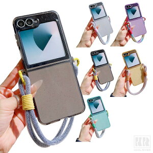 GalaxyZFlip7/ZFlip6/ZFlip5�N���A�P�[�X/�J�o�[�܂肽���݌^�ϏՌ��N���A����������x���g�n���h�X�g���b�v�����h�~�x���gTPU�\�t�g�P�[�X�C���X�^�f�����߂������L���L��������Samsung�T���X��