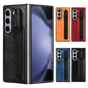 GalaxyZFold6�P�[�X�ϏՌ��J�o�[�܂肽���݌^PU���U�[�P�[�X�y�����[�V���v��Samsung�T���X���M�����N�V�[Z�t�H�[���h6�ی�P�[�X�A���h���C�h�������߂������X�}�[�g�t�H��/�X�}�t�H/�X�}�z