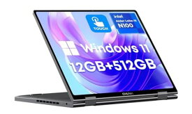 WINDOWS 11【日本語キーボード】CELERON N100ノートパソコン10.51インチCHUWI MINIBOOK X 12G RAM+512G ROM+SSD拡張+ タッチパネル1920*1200 16:10 IPSディスプレイ最大2.8GHZ