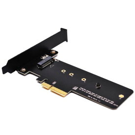 EZDIY-FAB NVME M.2 PCIE 拡張カード 変換アダプター 増設インターフェースボード PCI-EXPRESS 4.0 X4対応 M.2 スロット インターフェースボード M.2 SSD 変換 アダプタ デスクトップ PC用