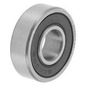 ACROPIX 6000VV ディープグルーブボールベアリング P0 10X26X8MM 潤滑ベアリング ダブルラバーシール ブラック シルバートーン スクーター スケートボード ホイール