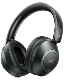 ヘッドホン【Aノイズキャンセリング&amp;HIFI音質】ワイヤレスヘッドホン Bluetooth5.3 有線 無線 両用 最大80時間再生 マイク内蔵 ハンズフリー通話 マルチポイント対応 快適装着 軽量 オーバ