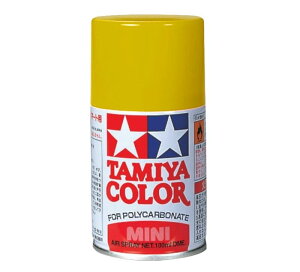 タミヤ(TAMIYA) ポリカーボネートスプレー PS-56 マスタードイエロー 模型用塗料 86056