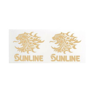�T�����C��(SUNLINE) �T�����C�� �T�����C�����q�]�ʃX�e�b�J�[ ST6001 �S�[���h ��112mm × ��125mm