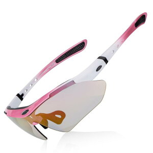 (ロックブロス)調光サングラス 自転車 サングラス スポーツ 変色レンズ 紫外線カット 防風 軽量 耐衝撃 登山 野球 昼夜兼用 メガネ メンズ レディース