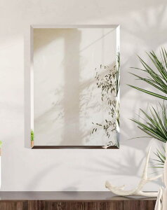 鏡 浴室 壁掛け 風呂 おしゃれ ミラー 長方形 ウォールミラー 洗面台 玄関 トイレ鏡 大きい ルーム アート 銀引き 美容室 洗面化粧台 転倒防止