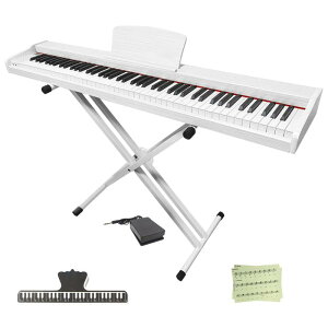 �y�ؐ��d�q�s�A�m�X�^���h�Z�b�g�zLongeye �d�q�s�A�m 88���� MOLD2 �X�^���h�t�� ���{��\�L ��w�b�h�z�������g�p MIDI�[�q�Ή� 10mm�X�g���[�N 380��މ��F �ڒ� DREAM���� ���S�� ���K�Ƀs�b