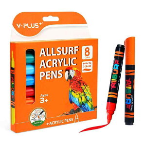 3�{��e�ʃA�N�����}�[�J�[ �����y�� 8�F �������Ɏg���� ��e�ʃA�N�����}�[�J�[�y���Z�b�g �K���X �΁A�z�p�A�؁A���A�����Ȃǂ�DIY�A�[�g�N���t�g�p �A�[�g�p�i