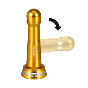 ゴメクサス R6 リールスタンド 48mm スピニングリール 保護用 ダイワ (Daiwa) シマノ (Shimano) イグジスト ツインパワー ステラ 適用 イグジスト ツインパワー ステラ 適用 7.9g超軽量 折り畳み フ