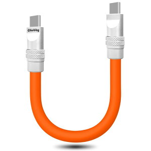USB-C to USB-C�P�[�u�� �Z�� 240W�}���[�d �\�t�g�V���R���� ���ϋv�� Type-C�P�[�u�� �����f�[�^�]���R�[�h iPhone 17/16/15�V���[�Y iPad �Ή��i�I�����W�A0.3m�j