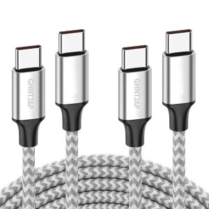USB C to USB C P[u 0.5M 2{Zbg Type C P[u 60W}[d PDΉ USB2.0f[^] ϋviC iPhone16/Galaxy S24/iPad/MacBook Pro^Cvc@Ή