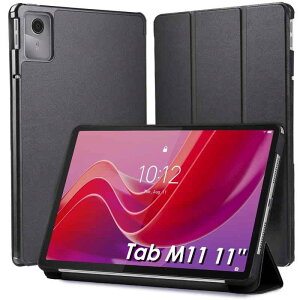 Tab M11/B11/K11 �Ή� �P�[�X 10.95�C���` �^�u���b�g�P�[�X Tab M11/B11/K11 �Ή� �J�o�[ �X�^���h�@�\�t�� �I�[�g�X���[�v�@�\ �S�ʕی�P�[�X �ϏՌ� �C�菝�h�~ - �u���b�N