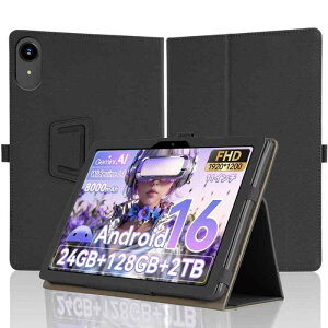 For WPad7/ M21/ ZPad4A ��p�ی�P�[�X Android16 �^�u���b�g 11�C���` 2026���o�� �P�[�X �莝���o���h�t�� �����₷�� �X�^���h�@�\ ���p�x�Ή� �����^�� �ϏՌ� �����h�~ (�u���b�N)