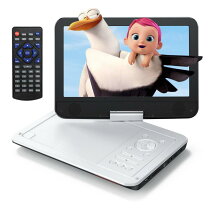 dbpower ポータブルdvdプレーヤー 12 5型の通販