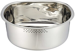 貝印 KAI 洗い桶 D型 脚高ゴム付 DZ1141 シルバー