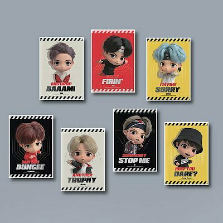 楽天市場】【国内発送】TinyTAN 空気浄化&消臭 ミニポスター ☆ BTS 