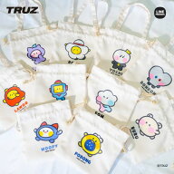 【売り切り】【国内発送】TRUZ ミニストリングエコバッグ ★ 公式ライセンス商品 韓国 K-POP TREASURE 巾…