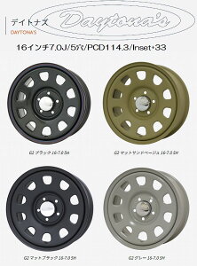 16C`p~crVfJD:5p DAYTONA'S G2fCgiYG2 X`[zC[ 16C`7.0J/5/PCD114.3/Inset+33 1{ J[IKv㕥s