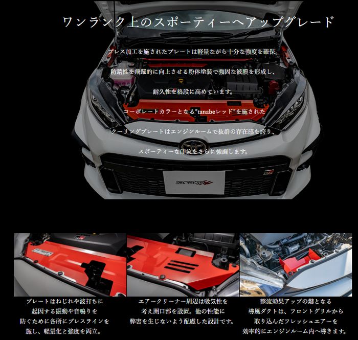 楽天市場】GRヤリス-FF車[型式指定MXPA12]2020年9月〜tanabeタナベ