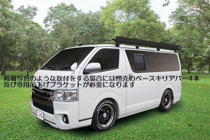 楽天市場】FIAMMAフィアマ製サイドオーニングF45S(ディープブラック色 
