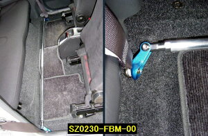 スイフトスポーツ【HT81S】【3dr車】カワイワークス フロアバー/FB■注意事項要確認■