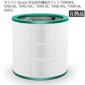 IB、TP02 TP03 TP03WS、 グラスHEPAフィルター 空気清浄機用フィルター ファン 空気清浄器 交換用フィルター dyson