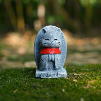 楽天市場】猫 御影石 置物の通販