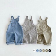 可愛い ベビー服 ベビー サロペット 通園 デニムパンツ 女の子 オールインワン 男の子 ジーンズ ロング …
