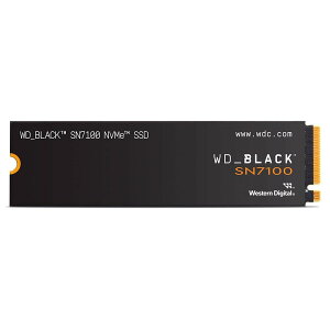 WDS100T4X0E [WD_BLACK SN7100 NVMe SSDi1TB M.2(2280) PCIe Gen4 x4 NVMe 3D TLC 600TBW 5Nۏ؁j]