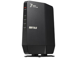 BUFFALO Wi-Fi 7(11be)�Ή��f���A���o���hWi-Fi���[�^�[ 5764+688Mbps AirStation WSR6500BE6P-BK [�u���b�N]