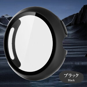 Google Pixel Watch 4 �ی�P�[�X 41mm 45mm �K���X�t�B���� Watch4 �P�[�X �ϏՌ� Google Pixel Watch �ی�J�o�[ �s�N�Z�� �E�H�b�` 4 �J�o�[ �����K���X �t�B���� �S�ʕی� �X�}�[�g�E�H�b�`�J�o�[ �t���t